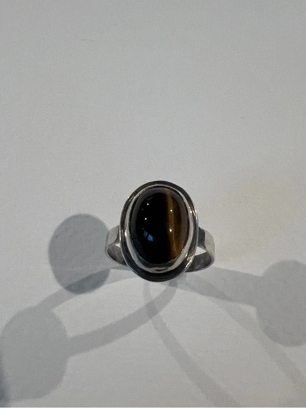 Handmade Sterling Silver Tigers Eye Ring